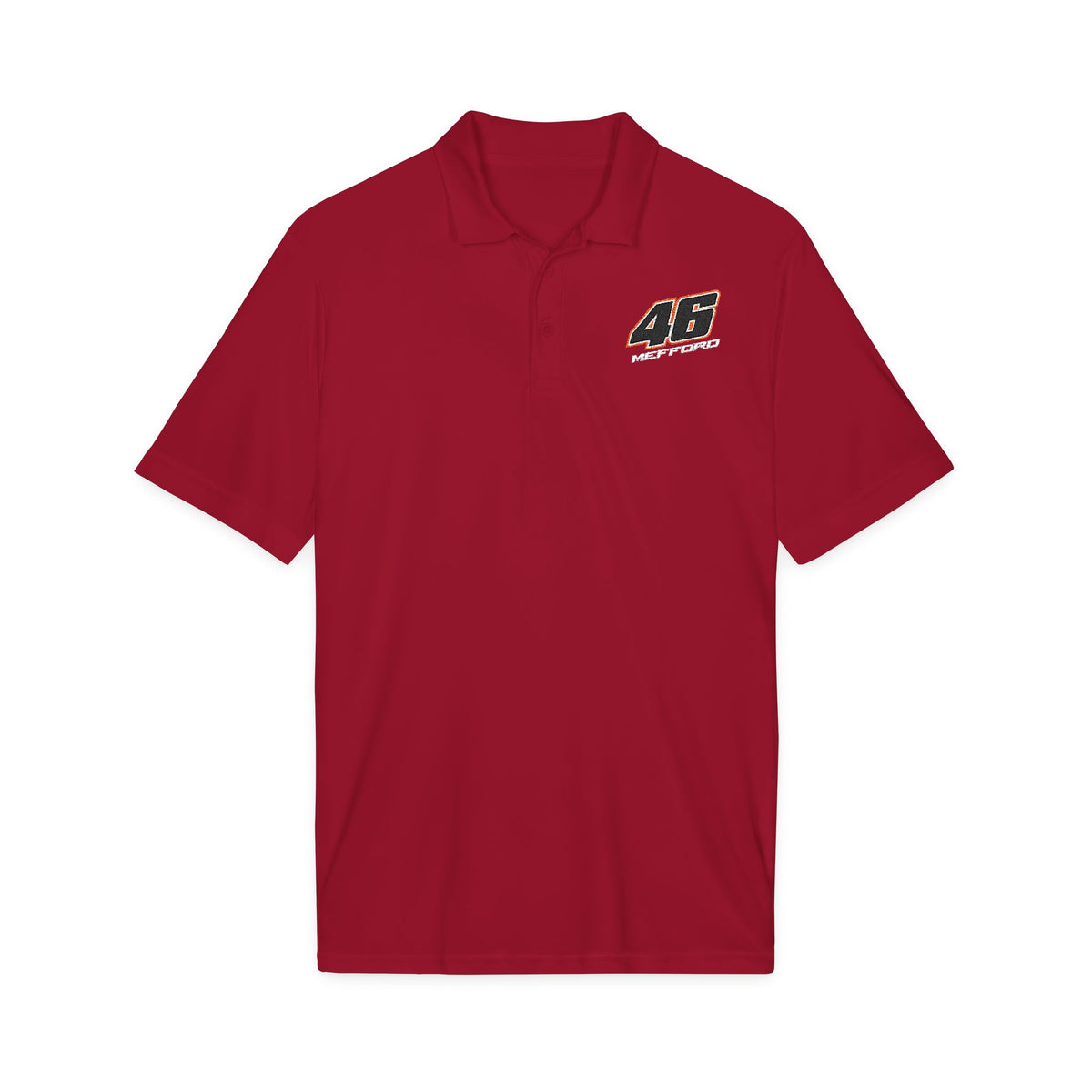 Racing '46' Performance Polo — Breathable Sport Shirt