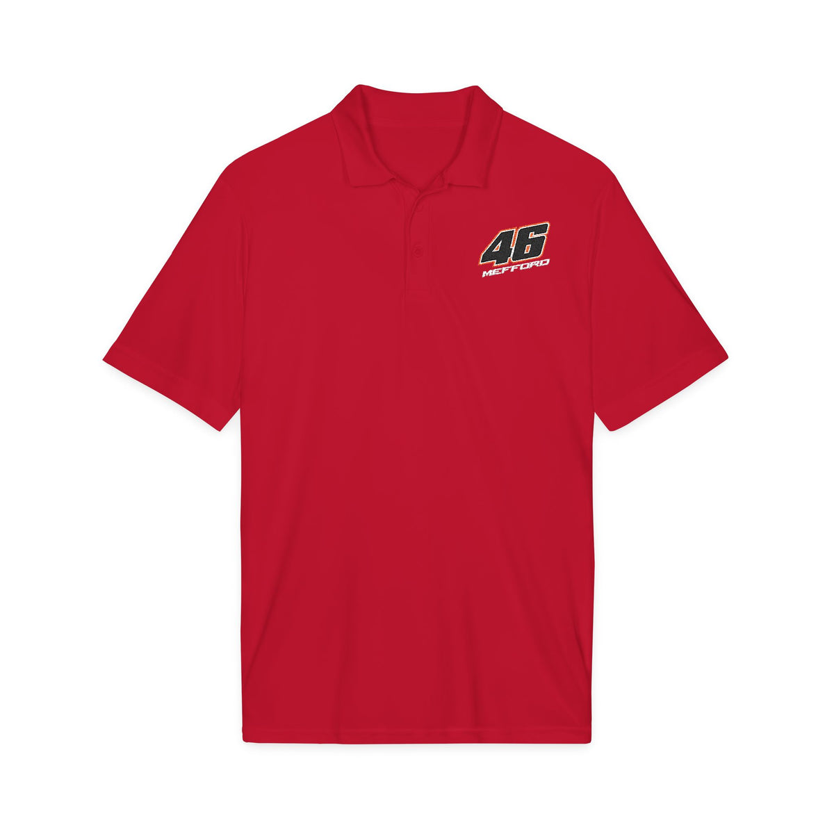 Racing '46' Performance Polo — Breathable Sport Shirt