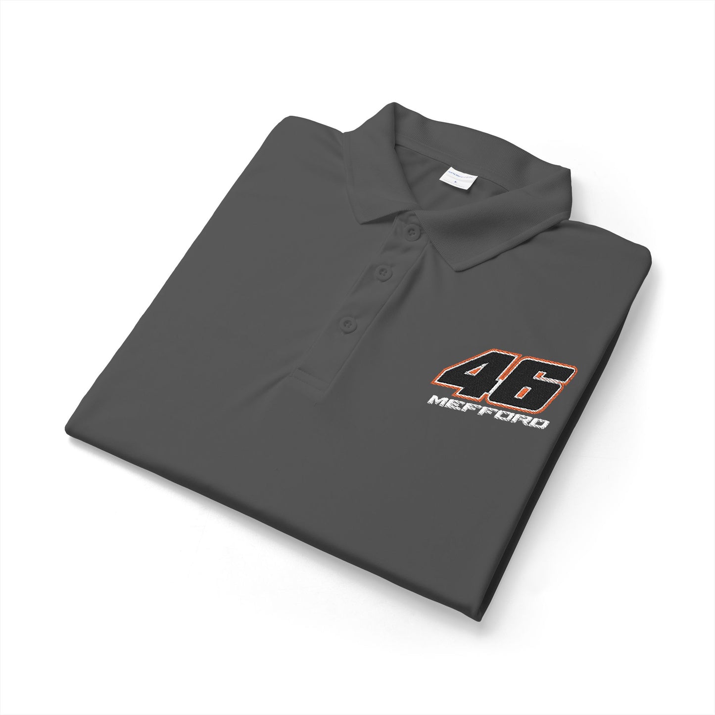 Racing '46' Performance Polo — Breathable Sport Shirt